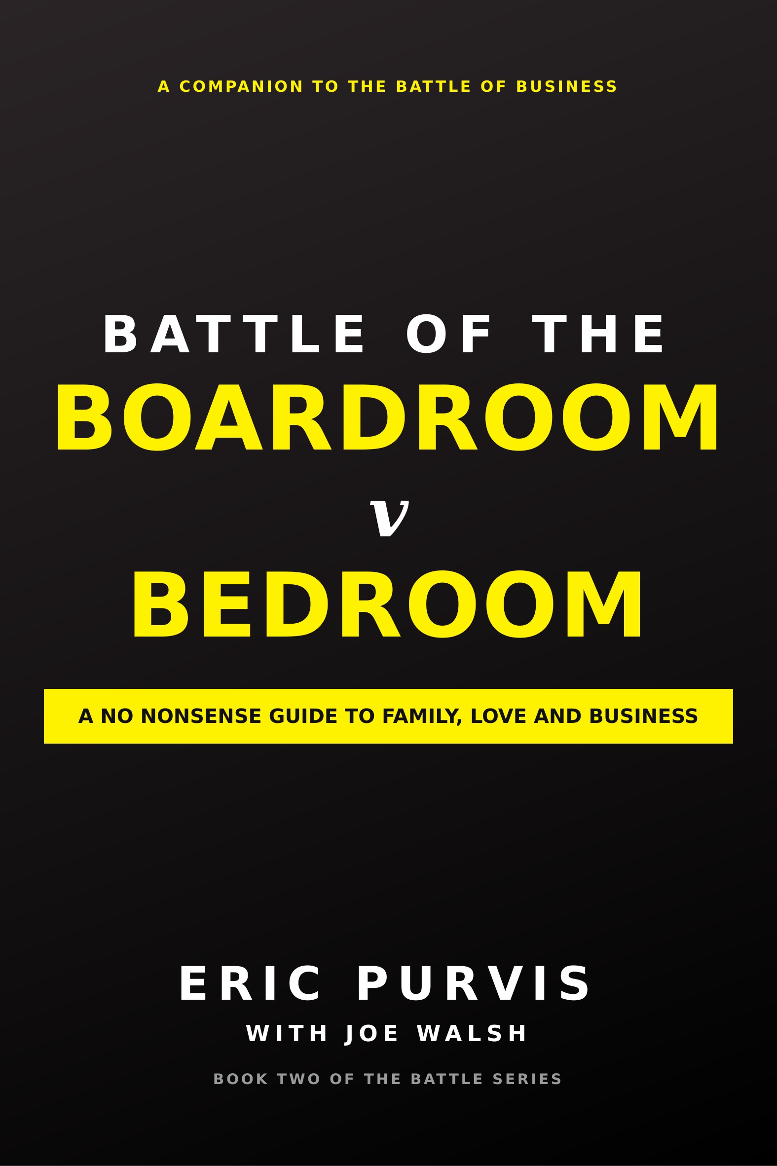 Battle of the Boardroom v Bedroom — cover